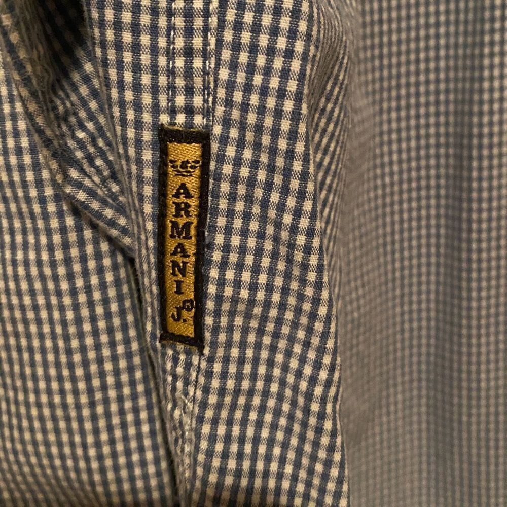 Armani Jeans Button Down Shirt - Picture 4 of 11